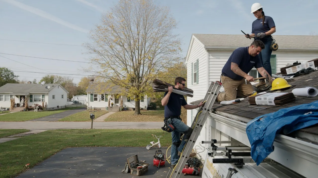 Local Roofing Contractors in Mount Pleasant, IA near me